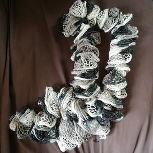 Handknit scarf